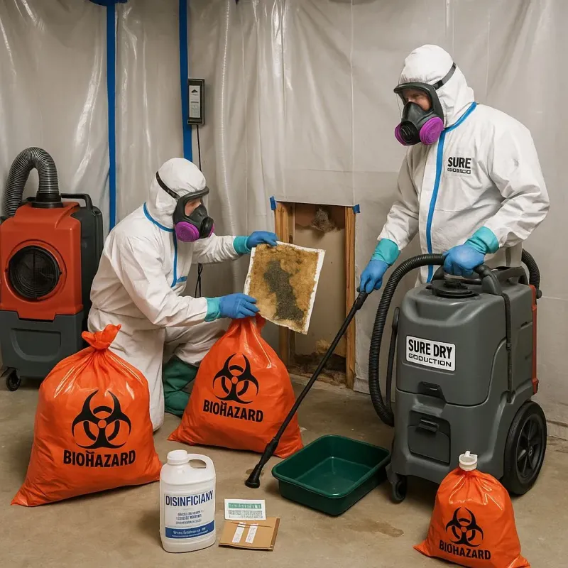 Contaminated Water Handling Protocols process in Arnett, OK