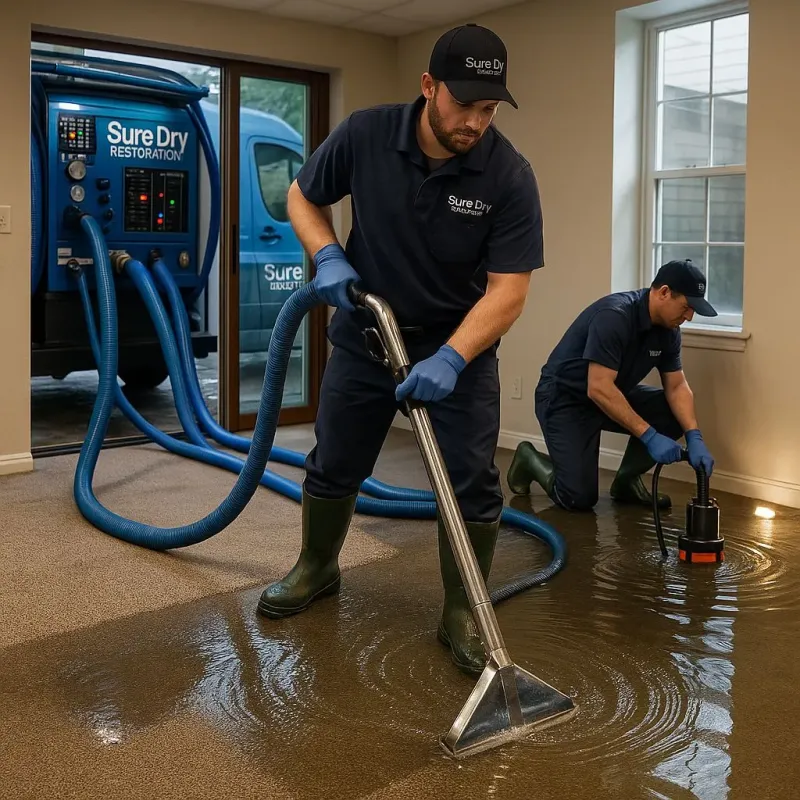 Water Extraction and Removal process in Arnett, OK